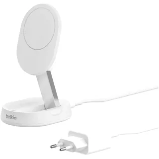 Belkin Boost Charge Pro Qi2 magnetische Ladestation" (15 W), Wireless Charger, Weiss