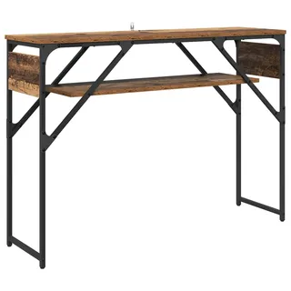 vidaXL Konsolentisch Altholz 105x30x75cm Holzwerkstoff - Braun