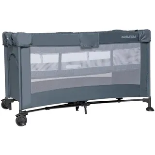 Travelsleeper T5 MIT Einhang , Grau , Textil, Metall , 65x75x126 cm , zusammenklappbar , Babymöbel & Kindermöbel, Babyzimmer, Babybetten, Reisegitterbetten