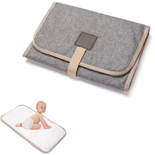 Baby Wickelunterlage, Tragbare Wickelunterlage, Wickelunterlage für Unterwegs, Baby Wickel-Decke Unterlage für Säuglinge und Kleinkinder, Atmungsaktiv, Waschbar, Wiederverwendbar
