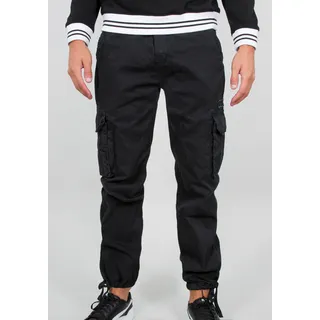 Alpha Industries Jet Pant Cargohose Schwarz 32