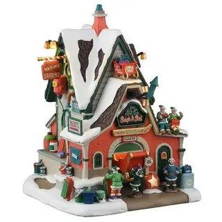 Lemax - The Elf Service Sleigh & Sled Repair