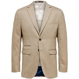 SELETED HOMME Men's SLHSLIM-Neil BLZ B NOOS Sakko, Sand, 46