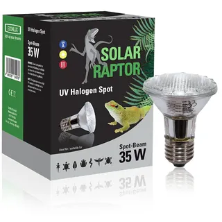 SOLAR RAPTOR UV Halogen Spot - Wärmestrahler für Terrarien (35 Watt)