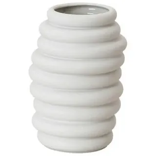 Rosenthal Vase , Weiß , Keramik , 14 cm , DIN EN ISO 14001, DIN EN ISO 9001 , Dekoration, Vasen, Keramikvasen