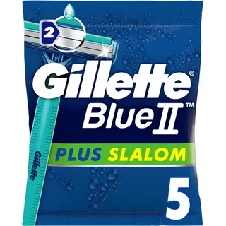 Gillette Blue II Plus Slalom 5 pcs