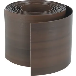 Sichtschutzstreifen videx PVC 9,5x250 cm, nussbaum