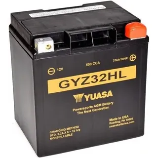 YUASA High Performance MF Starterbatterie 12V 34Ah 500A/EN Motorrad Batterie