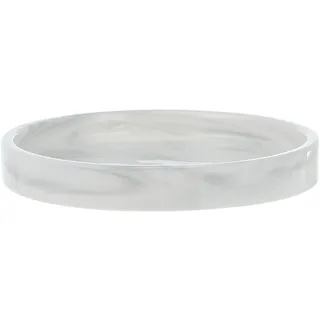 LIFKOME Marmor Tablett 6.7 Zoll Nordic Stil Keramikplatte Für Schmuck Badezimmer Aufbewahrung Und Deko Haushalt Küche Festliche Anlässe