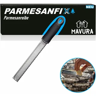 PARMESANFIX Käsereibe Edelstahl Parmesanreibe Handreibe Käse Küchenreibe Reibe Zestenreibe