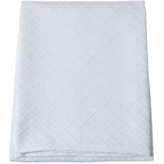 Homescapes Tagesdecke Matelassé 230/260 cm, Rautenmuster , Weiß , Textil , Rechteckig , 230x260 cm , Heimtextilien, Bettwäsche & Leintücher, Tagesdecken