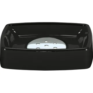 Kleine Wolke 5061926853 Seifenschale Easy, Accessoires, schwarz