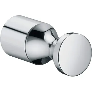 Keuco Elegance Handtuchhaken, Metall verchromt, Made in Germany, für Handtücher und Bademäntel, inkl. Schrauben und Dübel, Handtuchhaken zum Bohren