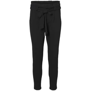 Vero Moda Eva Hr Loose Paperbag Hosen - Black - L - 36