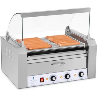 Royal Catering Hot Dog Grill, Fun Kitchen, Silber