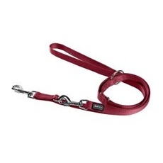 AniOne Nylonführleine Classic 2-lagig bordeaux L