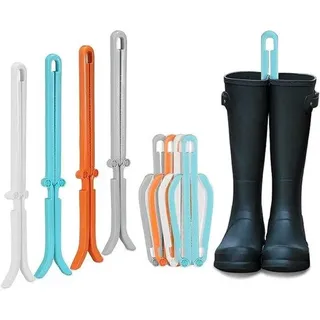 Laarzenspanners für Herren und Damen - Anti-kreuk-Verlängerung für lange und kurze Laufschuhe - Opvougbare Standhalter - 4 Stück