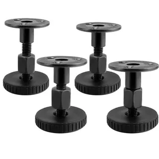 Verstelbare tafelpoten, 47-64 mm, met antislipkussentjes, geschikt für Tische, Schränke und andere Möbel.