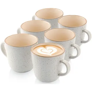 sänger Kaffeebecher 0,43 l Creme 6 St.