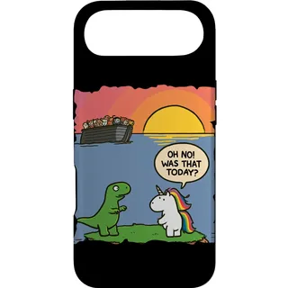 Hülle für iPhone Air The Last Unicorn Dinosaurier Arche Noah Lustige christliche Bibel