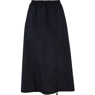 URBAN CLASSICS Ripstop Parachute Hoch Taillierter Midi-rock Black S
