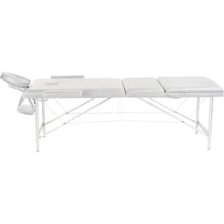 Xxxl Massagetisch Mt50 , Weiß , Metall, Kunststoff , 186x68x82 cm , Freizeit & Co, Wellness & Gesundheit, Gesundheit