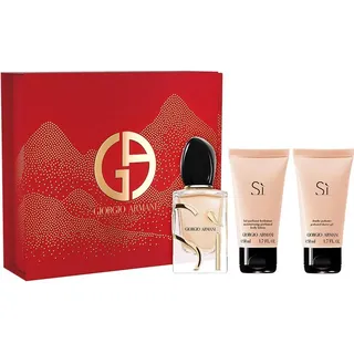 Si Eau de Parfum 50 ml + Body Lotion 50 ml + Shower Gel 50 ml Geschenkset