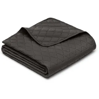 Blumtal Tagesdecke 220 x 240 cm Anthrazit