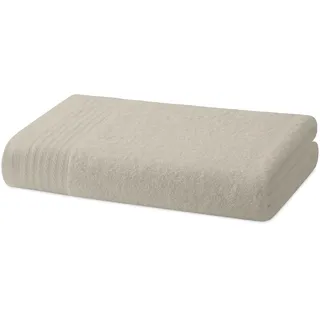 Degrees Home – Großes Duschtuch-Set – Badetuch-Set – 1 großes Duschtuch – 100 % Baumwolle – 480 g/m2 – 95 x 140 cm – BEIGE