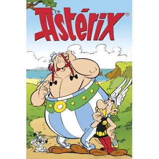 Leinwandbild LUCKYLINDE "Asterix, Obelix und Idefix II", bunt (farbe bild(er): bunt), B:60cm H:90cm T:3cm, Holz, Leinwand, Bilder, Leinwandbild, Canvasbild Wanddeko Bild zum Film "Kampf der Häuptlinge"