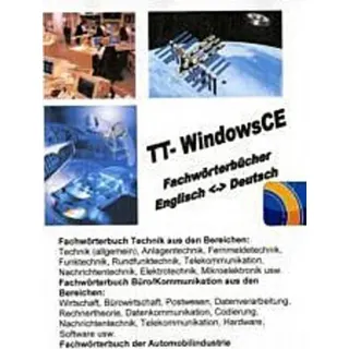 TrueTerm Fachwörterbuch Technik/Büro/Kommunikation/Automobilindustrie, WindowsCE, CD-ROM Für Windows 98/NT/2000/Me/XP  PPC, WM, WM5/6