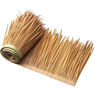 VEVOR Künstliches Strohdach, 40x100 cm, mexikanischer Stil, Strohdachrolle aus PE, Palmdach, Reetdach, Ideal für Terrassen-, Pool-, Strand-, Pavillon- und Hawaii-Party-Dekoration