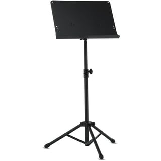 Gewa BSX Orchesterpult (Höhe 67 x 120 cm, ABS-Verbindung) schwarz