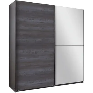 WIMEX Schwebetürenschrank Herne 180 x 198 x 64 cm Grau