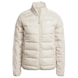 adidas Damen Essentials 3-Stripes Light Down Jacket, wonder beige, XS