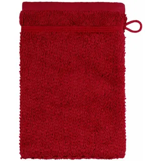 Frottana Pearl Waschhandschuh 15 x 20 cm ruby