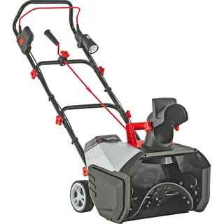 AL-KO Akku-Schneefräse ST 4048 36 V, 48 cm Räumbreite, 20 cm Einzugshöhe, für Flächen bis zu 200 qm, verstellbarer Auswurfkanal, inkl. LED Scheinwerfer
