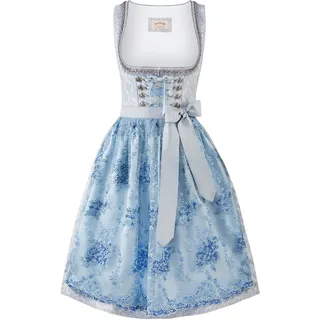 Stockerpoint Damen Annabelle Midi Midi Dirndl, hellblau, 42