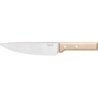 Opinel 1818 Parallele Chefmesser Messer, Buchenholz, Mehrfarbig, One Size