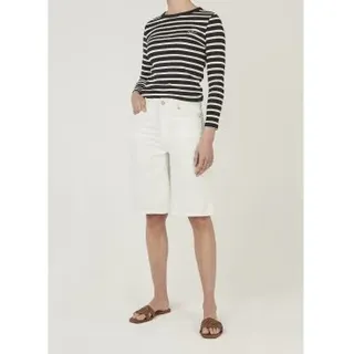 Pepe Jeans für Damen. PL80000421C2 Entspannte Lexa Bermuda-Shorts weiß (31), Lässig, Baumwolle