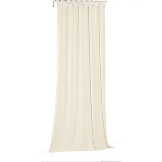 Vorhang WIRTH "Newbury" Gr. 4, beige (creme), B:130cm H:225cm, Jacquard, Baumwolle, Polyester, Gardinen, Vorhang, Topseller