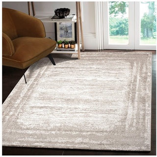 Sanat Teppich Harmony 3215«, rechteckig, 12 mm Höhe, weicher Kurzflorteppich, meliert, Wohnzimmer, Schlafzimmer, beige B/L: ca. 80x300 cm - beige