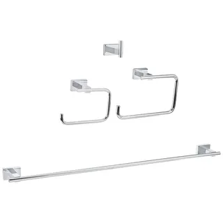 Grohe Badaccessoire-Set Silber