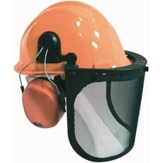 Ironside, Kopfschutz, 341034 Helm-Kombination-Set Helm, Visier, Ohrschutz