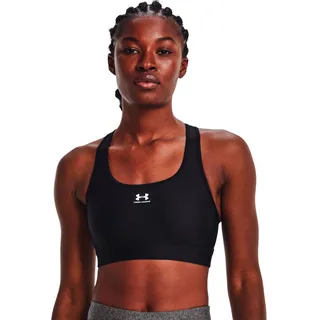 Under Armour Heatgear Padless Top Medium Support Schwarz XL