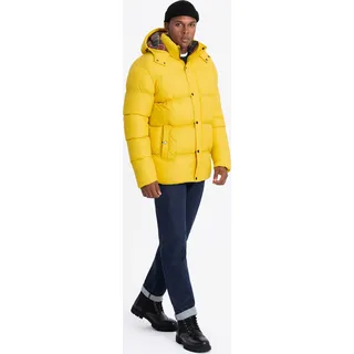Ombre Clothing Winterjacke für Männer Jubair gelb XL - Gelb