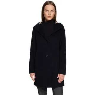 GIL BRET Wolljacke mit Kapuze mit Kapuze, blau