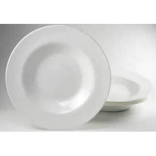 Luminarc Pastateller »Essteller« Teller Set für 6 Personen, Glas, weiß