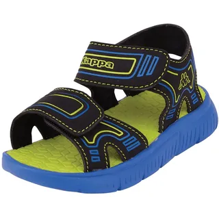 Kappa Sandale - mit Sohle in Kontrastfarben, blau