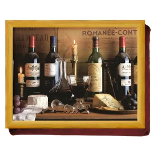 Vintage Wine Bean Bag Cushion Laptray